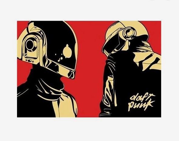 Art Poster Daft Punk