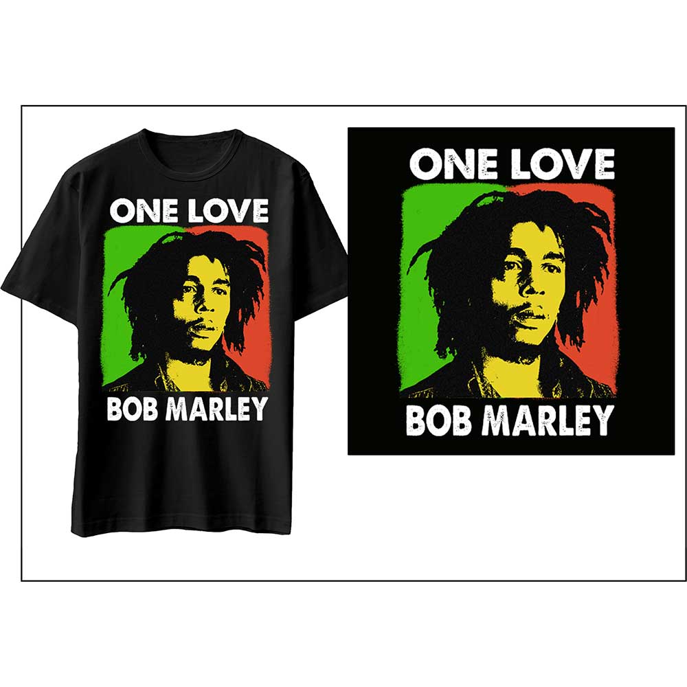 bob marley one love t shirt