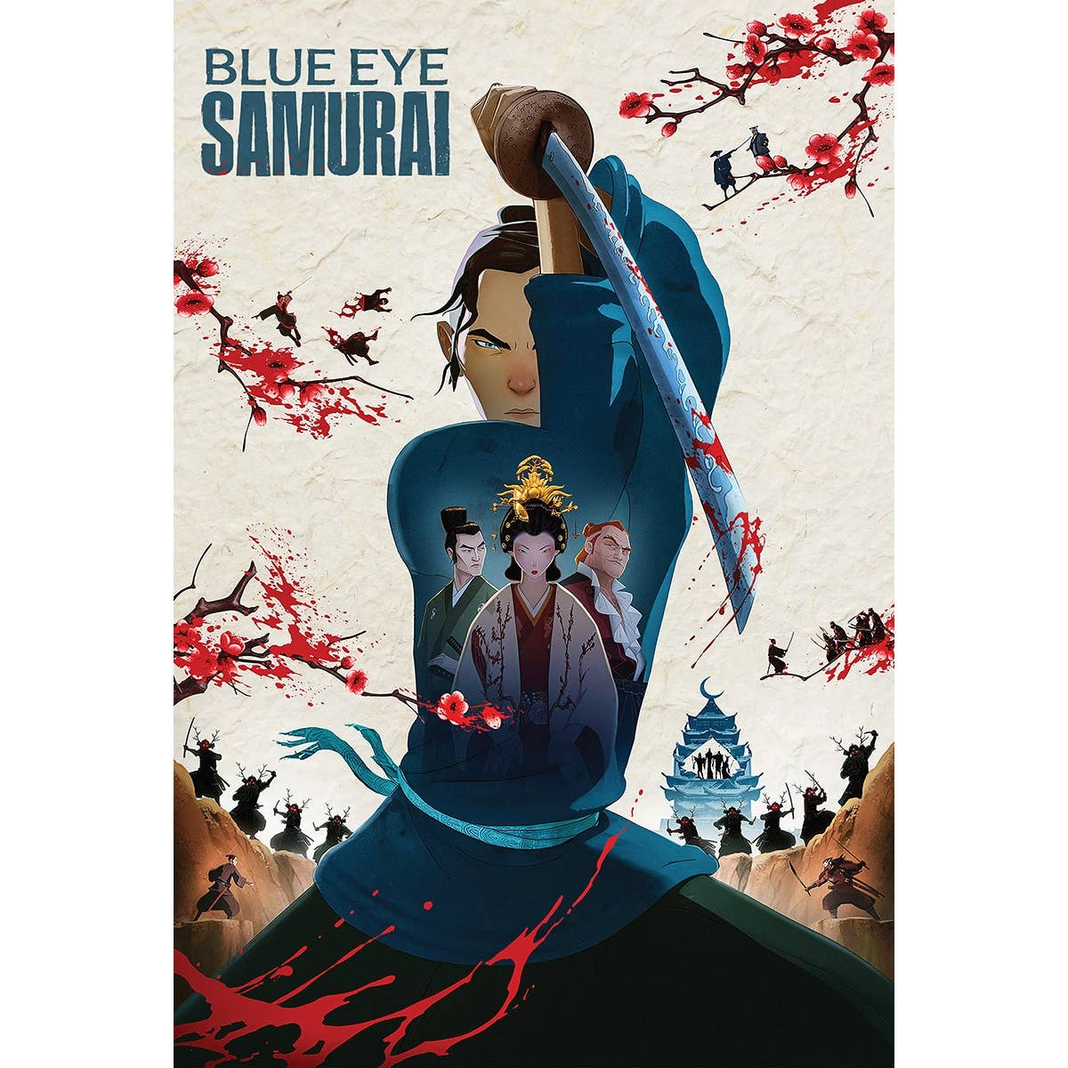 Poster - Blue Eye Samurai - 24x36 | hotRAGS.com