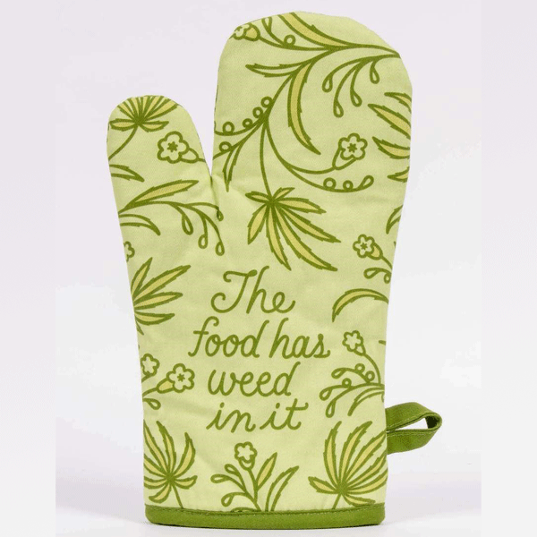 Blue Q Oven Mitt droppin' a new recipe on your ass Fun Kitchen