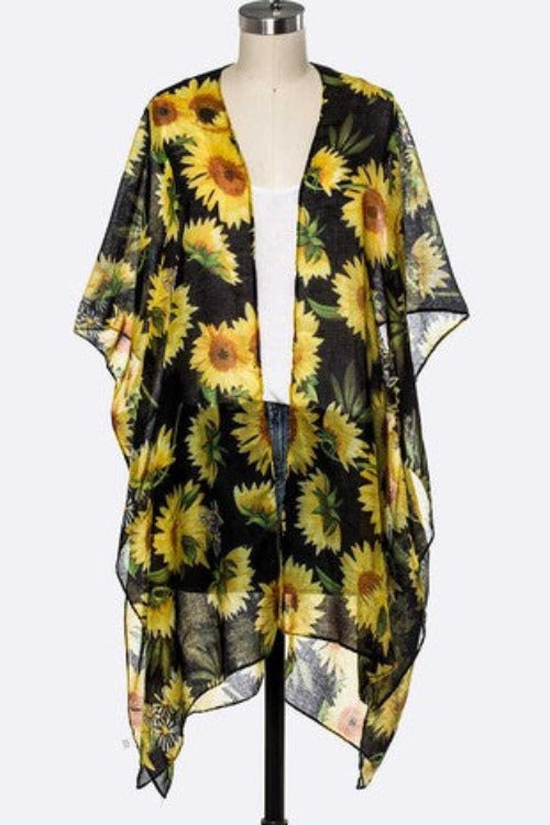 Sunflower on sale kimono cardigan