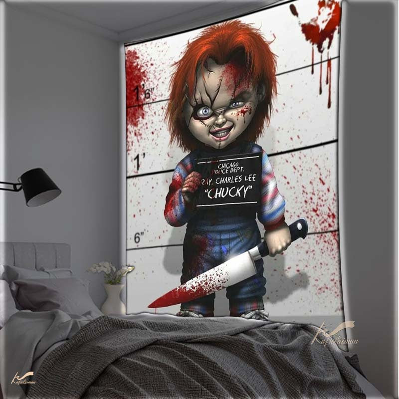 Horror tapestry discount