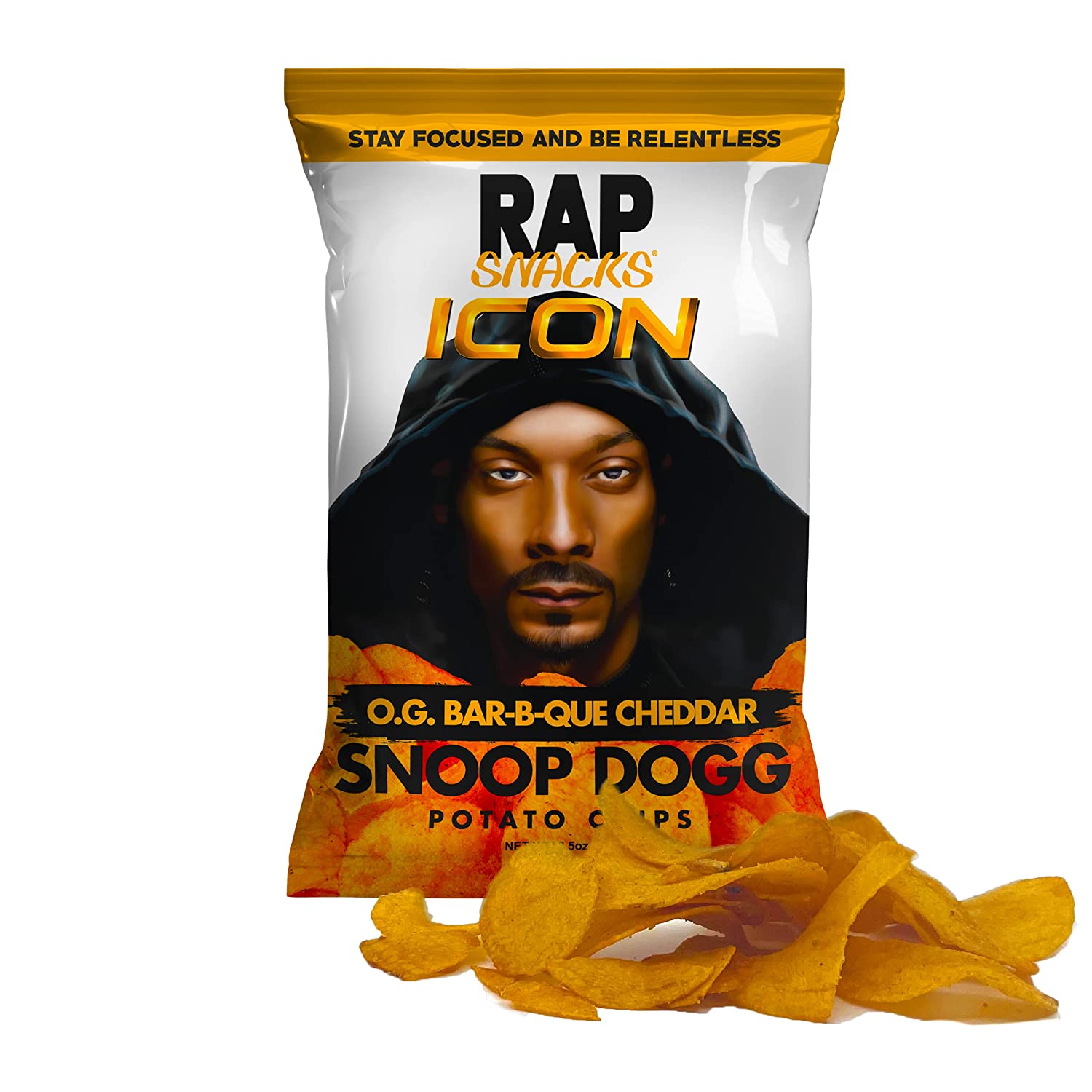 Rap Snacks - Featuring Hip-Hop Star Snoop Dogg Cheddar BBQ 2.5 Oz