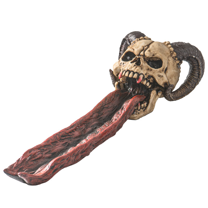 Incense Burner - Ram Skull Horne-hotRAGS.com