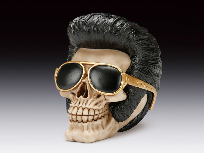 Skull - Elvis Head-hotRAGS.com