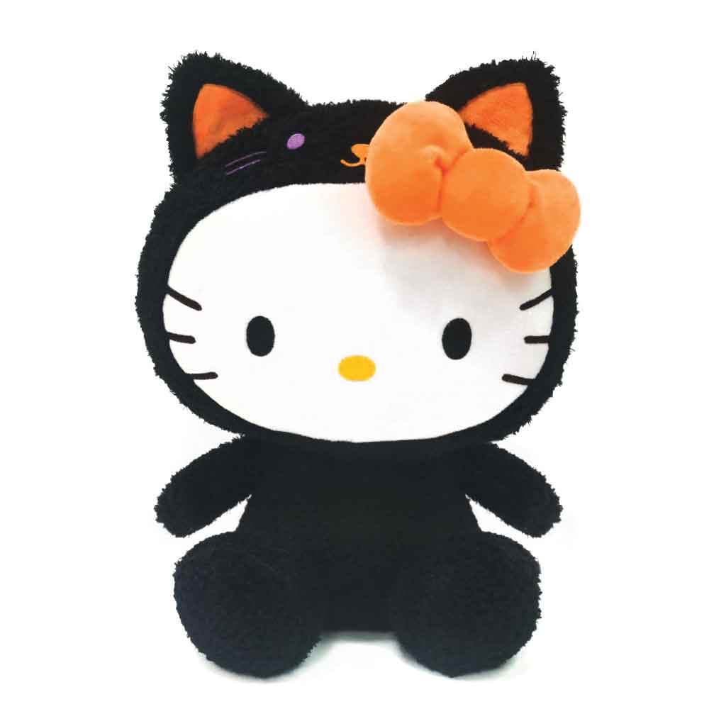 Plush - Hello Kitty 9" - Black Cat-hotRAGS.com