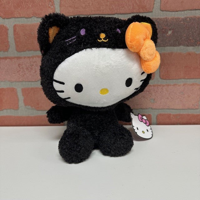 Plush - Hello Kitty 9" - Black Cat-hotRAGS.com