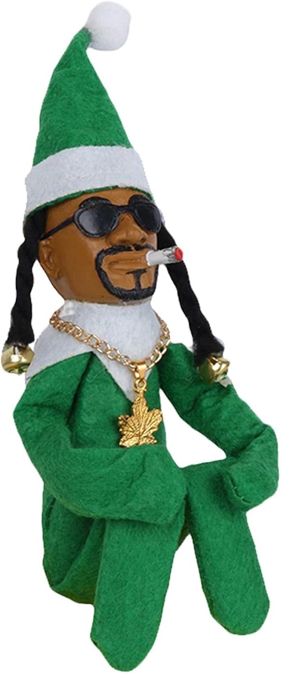 Plush - Christmas Snoop On A Stoop-hotRAGS.com