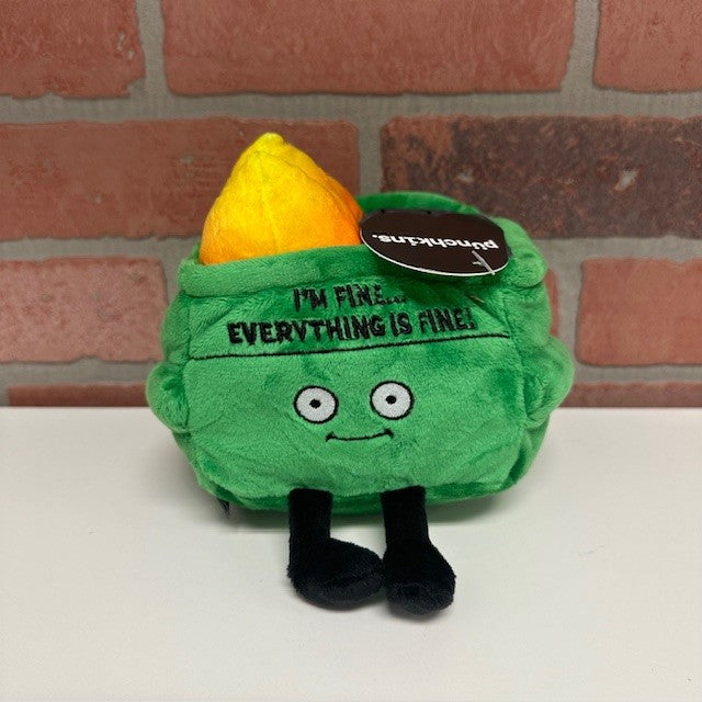 Plush Dumpster - I'm Fine Everything is Fine-hotRAGS.com