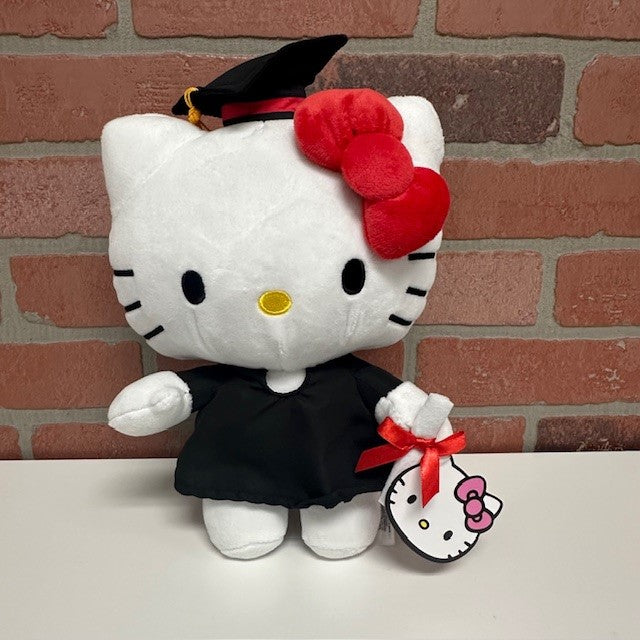 Plush - Hello Kitty Black Cap And Gown-hotRAGS.com