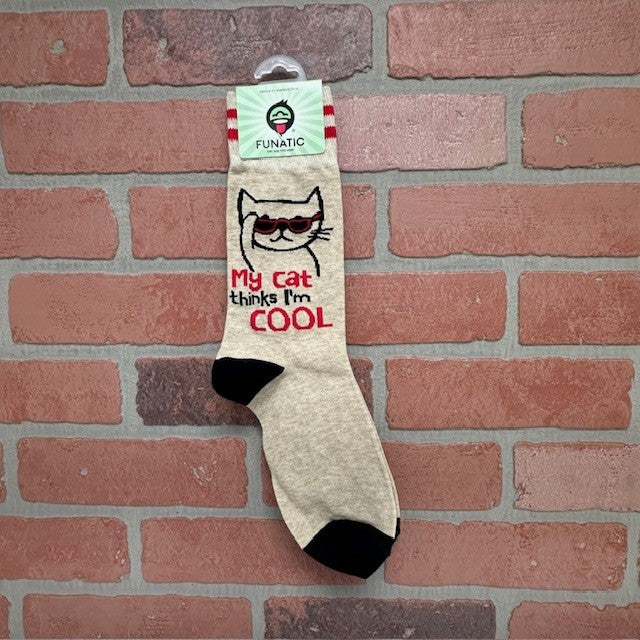 Socks - My Cat Thinks I'm Cool-hotRAGS.com