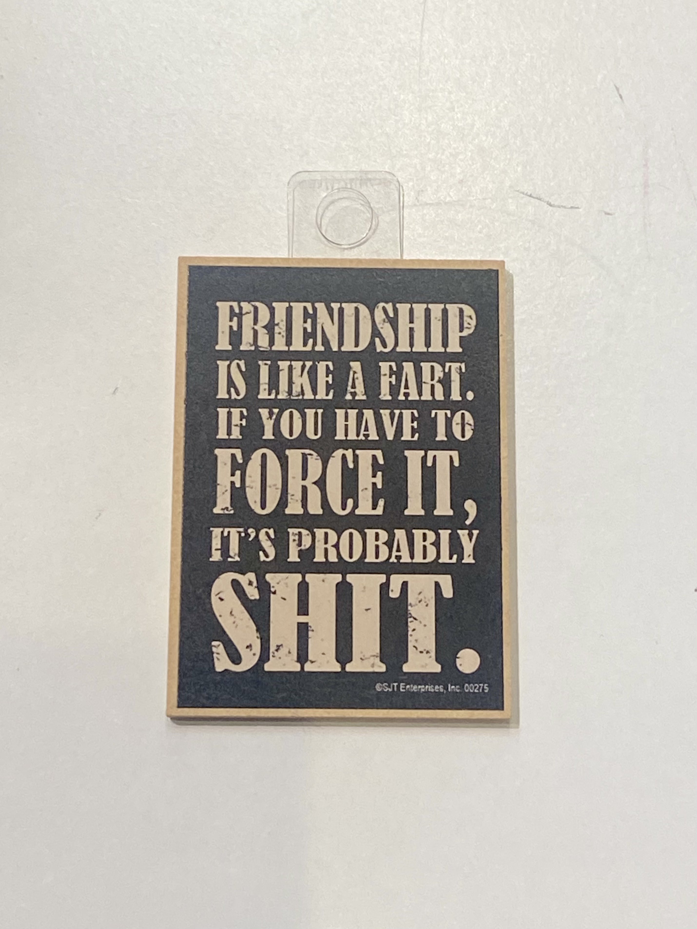 Magnet - Friendship Is Like A Fart-hotRAGS.com