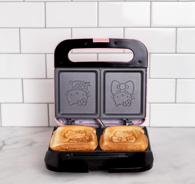 Grilled Cheese Maker - Hello Kitty - Pink-hotRAGS.com