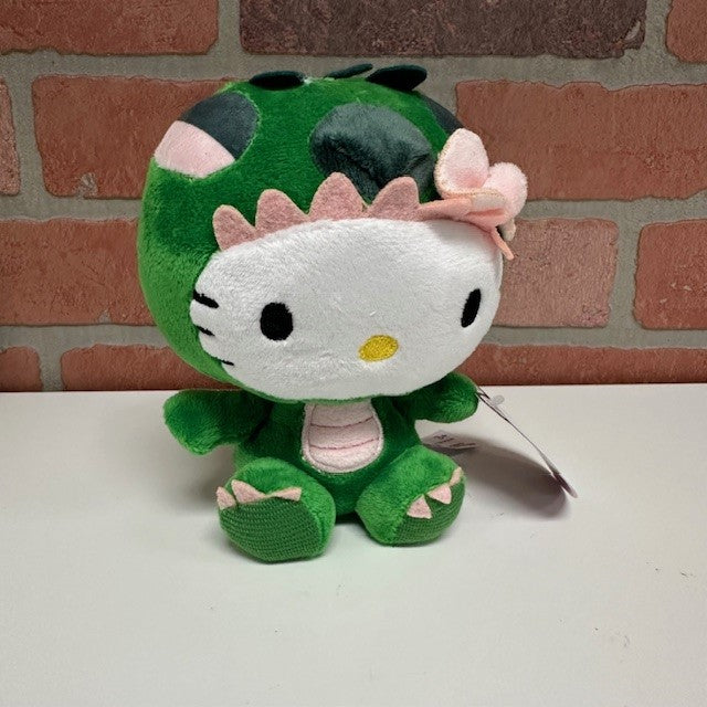 Plush - Hello Kitty Green Dragon - 6.5 in