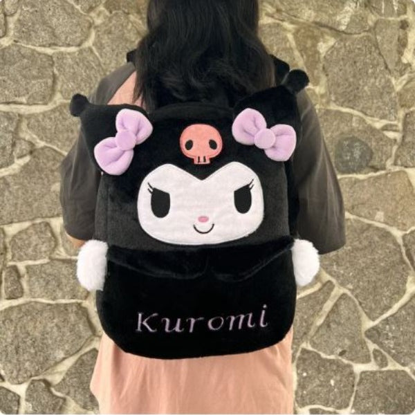 Kuromi Plush Backpack