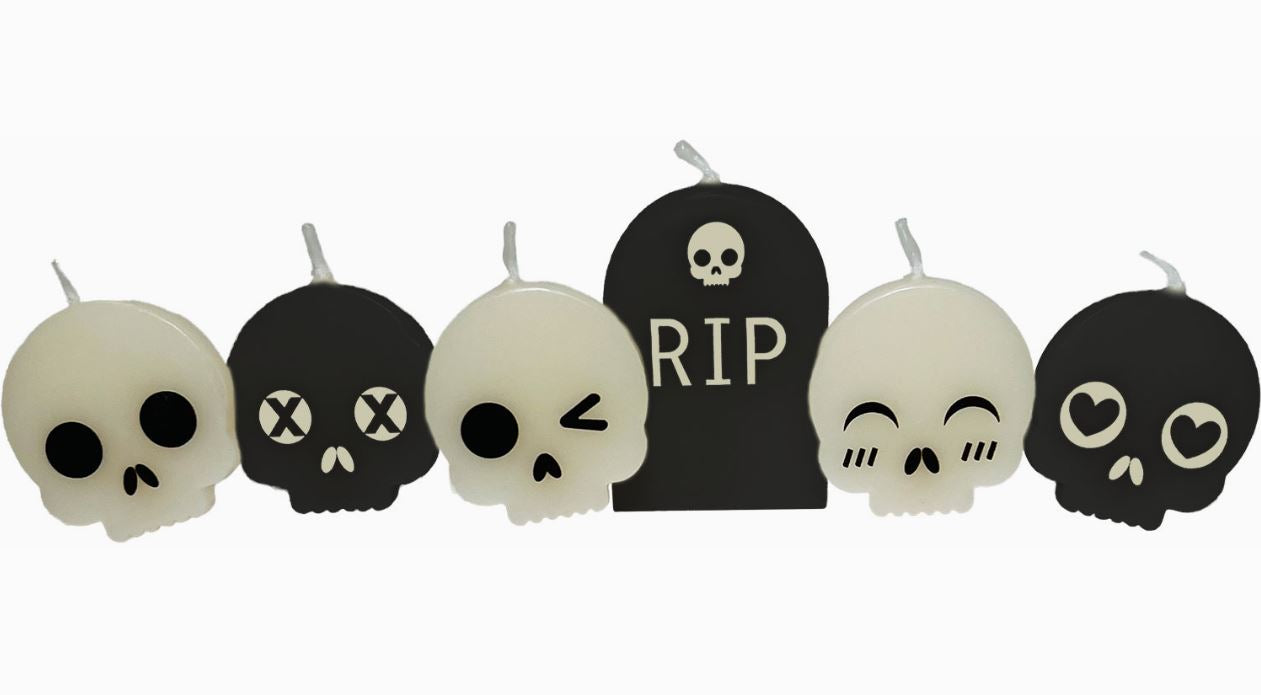 Candle Set - Graveyard 6pc-hotRAGS.com