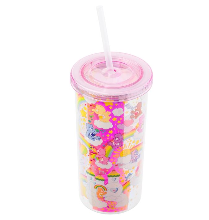 Cup - Care Bear Plastic - 20oz-hotRAGS.com