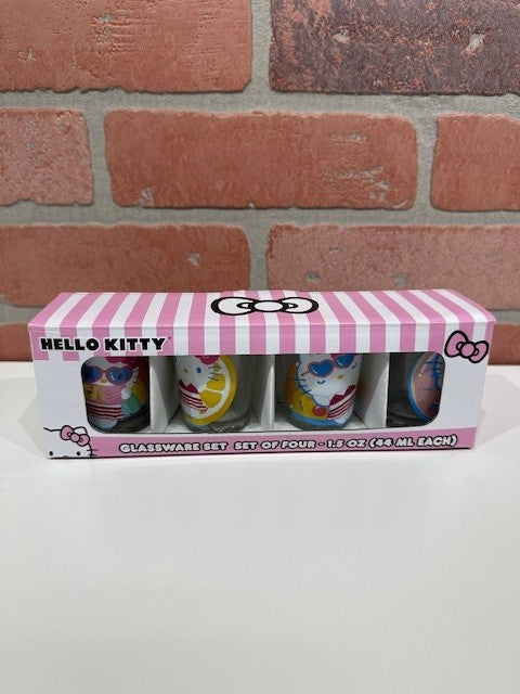 Glass Set - Mini Hello Kitty - 4pc-hotRAGS.com