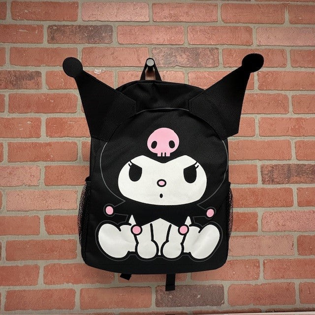 Backpack - Kuromi 16" With Ears-hotRAGS.com