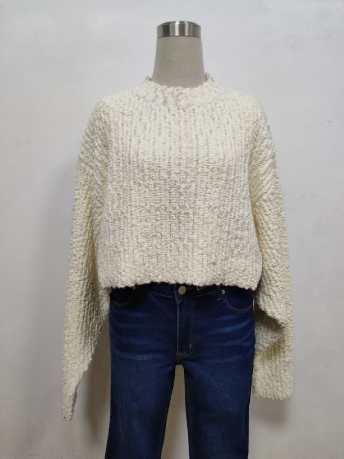 Jr Sweater - Cream-hotRAGS.com