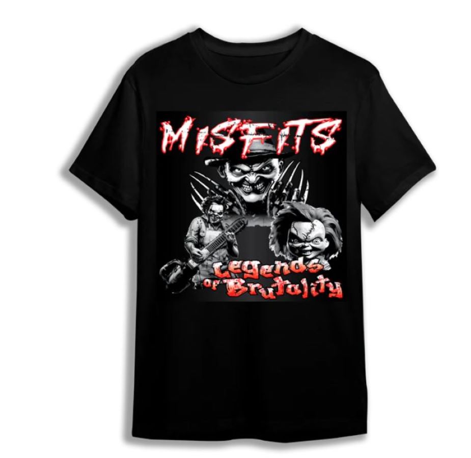 T Shirt - Horror Misfits Legends-hotRAGS.com