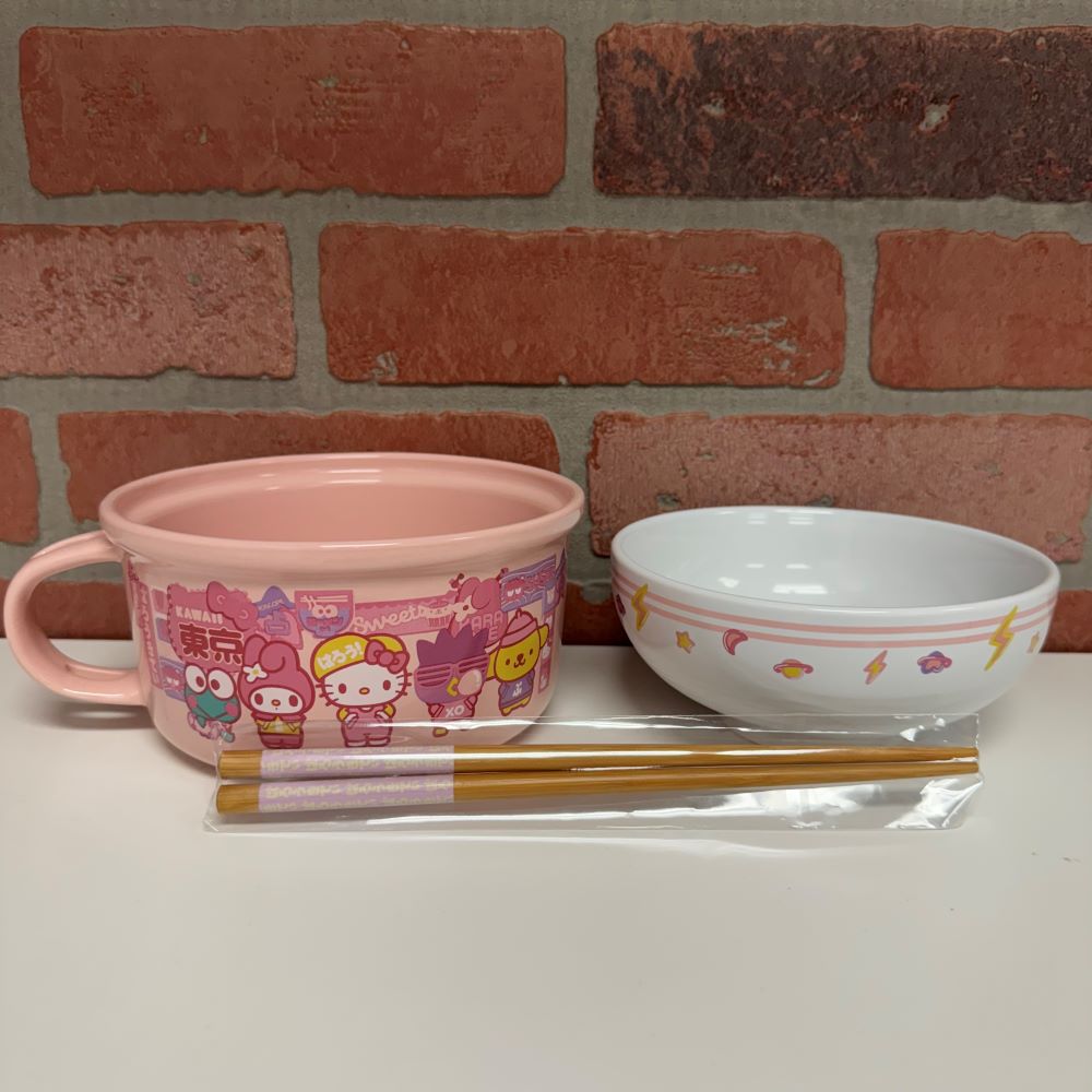 Ramen And Soup Bowl - Hello Kitty - 20oz-hotRAGS.com