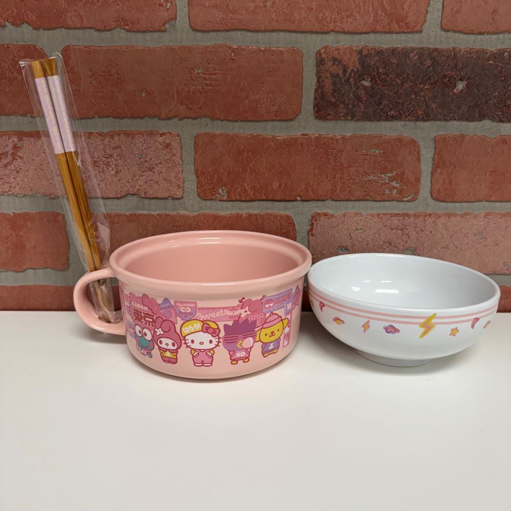 Ramen And Soup Bowl - Hello Kitty - 20oz-hotRAGS.com