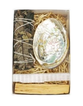 Sage - Black Sage Mini Smudge Kit Gift Set Box-hotRAGS.com