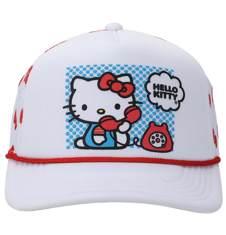 Hat - Hello Kitty Mesh Trucker-hotRAGS.com