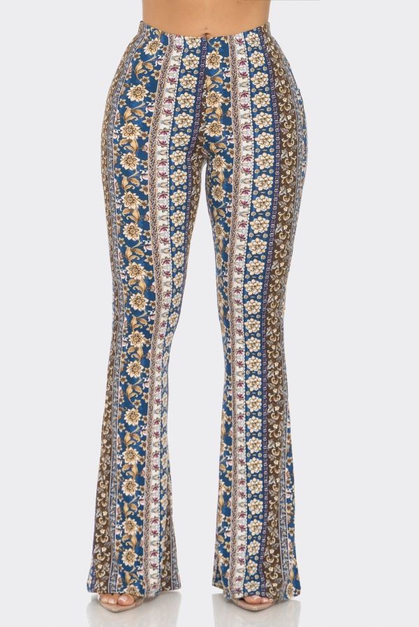 Palazzo Pants - Printed Flared-hotRAGS.com