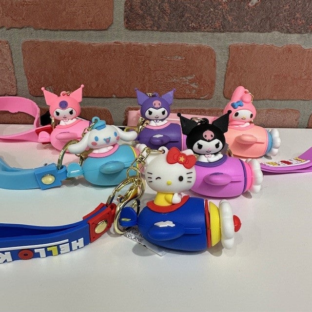 Keychains - Hello Kitty Airplane-hotRAGS.com