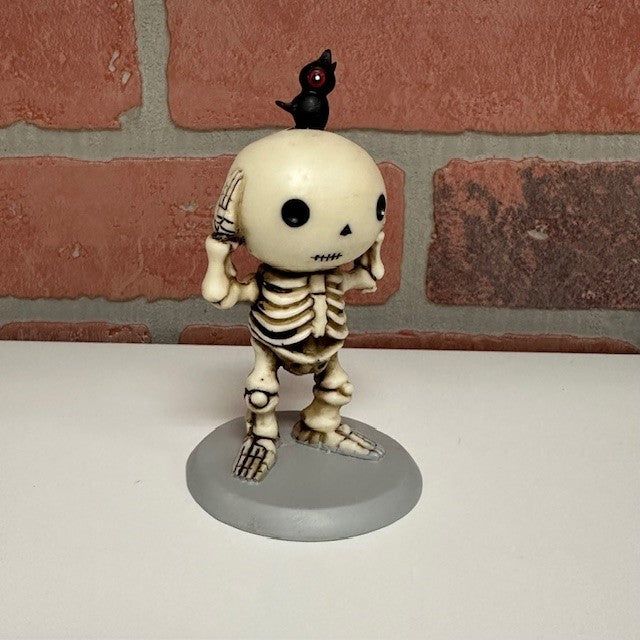 Skeleton - Lucky Meets Crow-hotRAGS.com