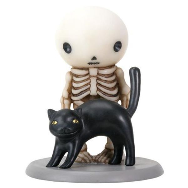 Skeleton - Lucky Sees Black Cat-hotRAGS.com