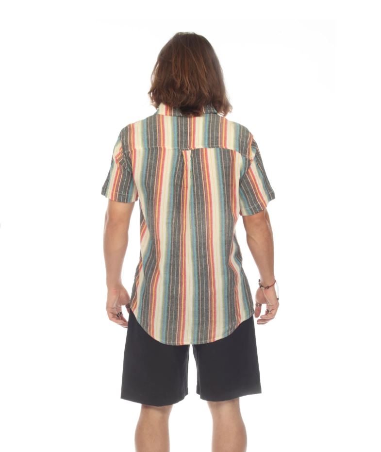 Shirt - Button Down- Striped Playa-hotRAGS.com