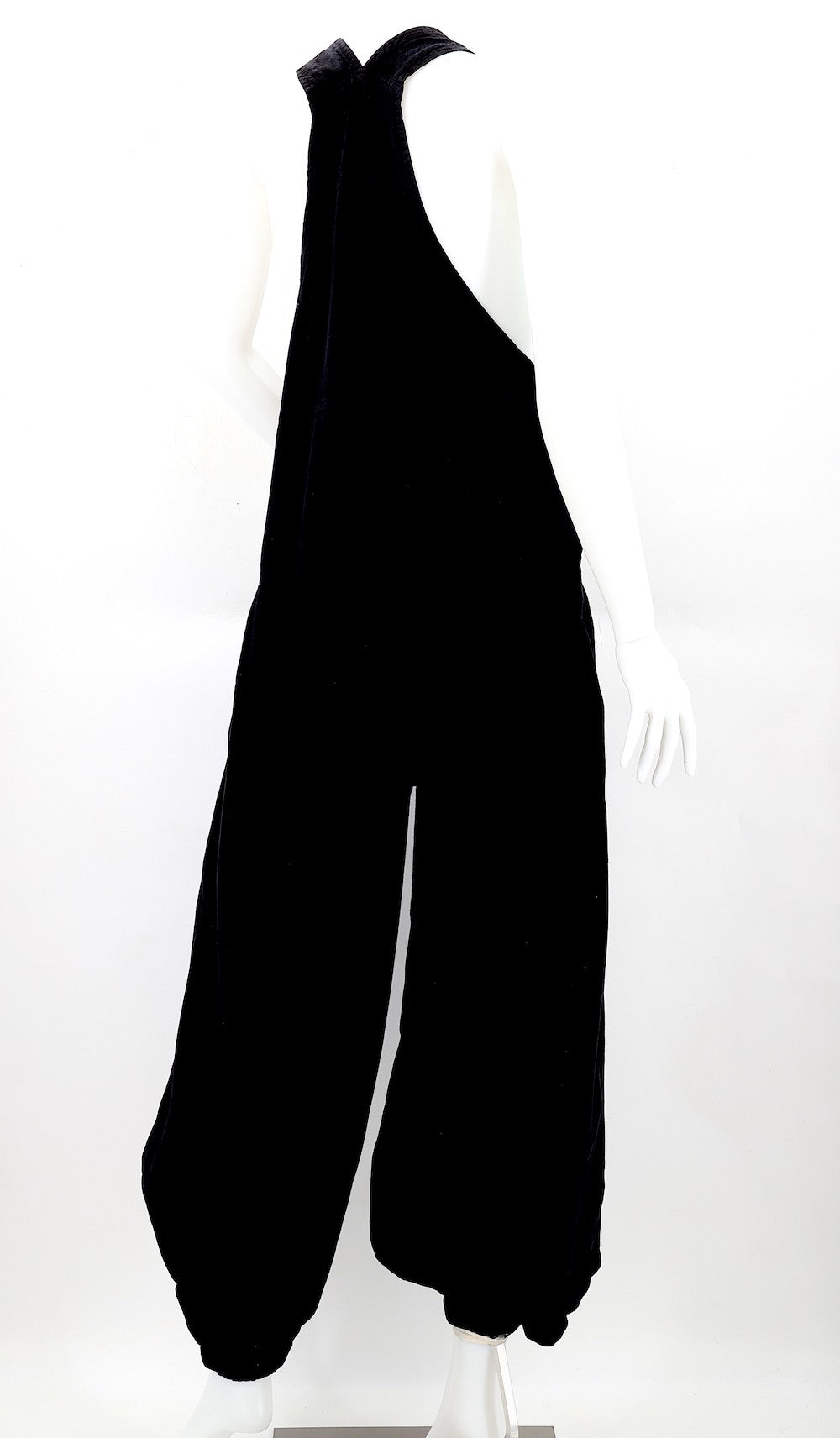 Overalls - Cotton Balloon Leg - Black-hotRAGS.com