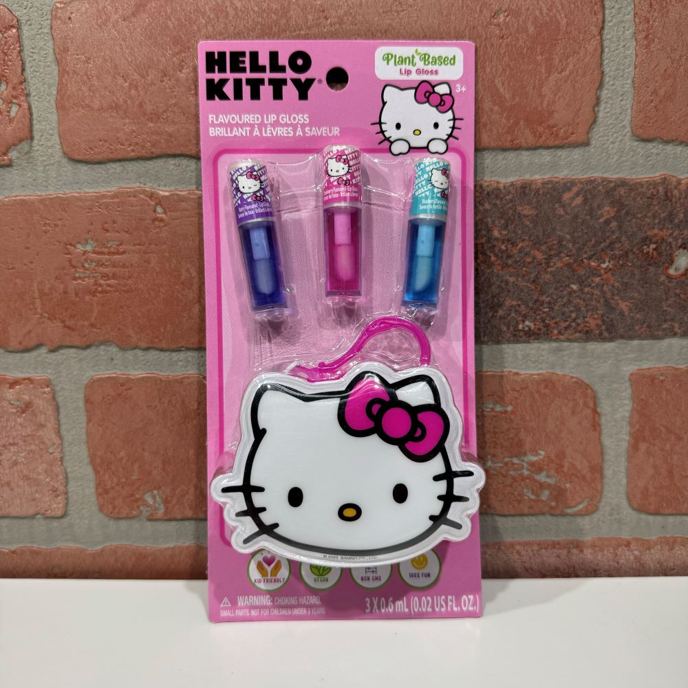 Lip Gloss - Hello Kitty 3 Pack-hotRAGS.com