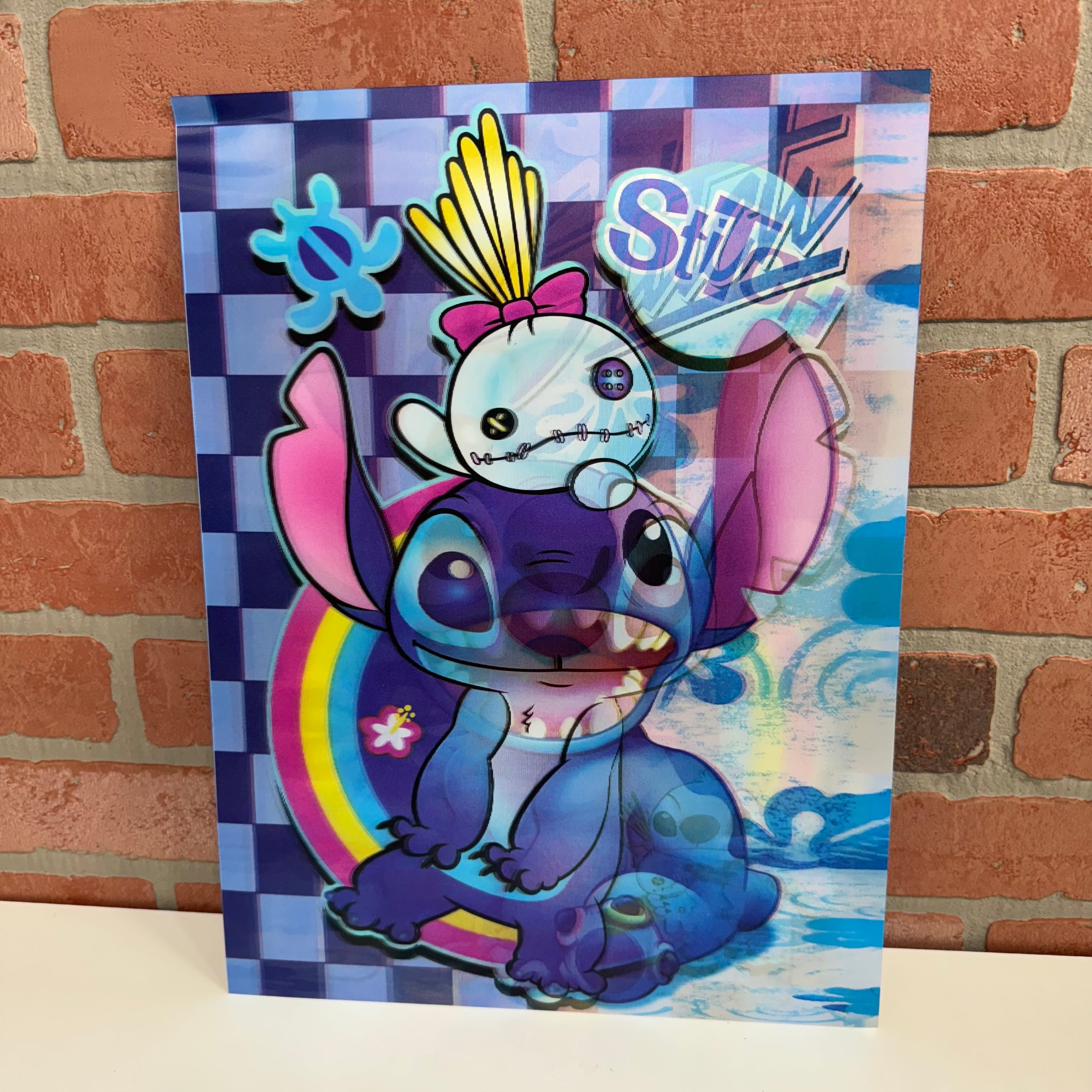 Pic - 3D Lilo And Stitch - 12 X 18-hotRAGS.com