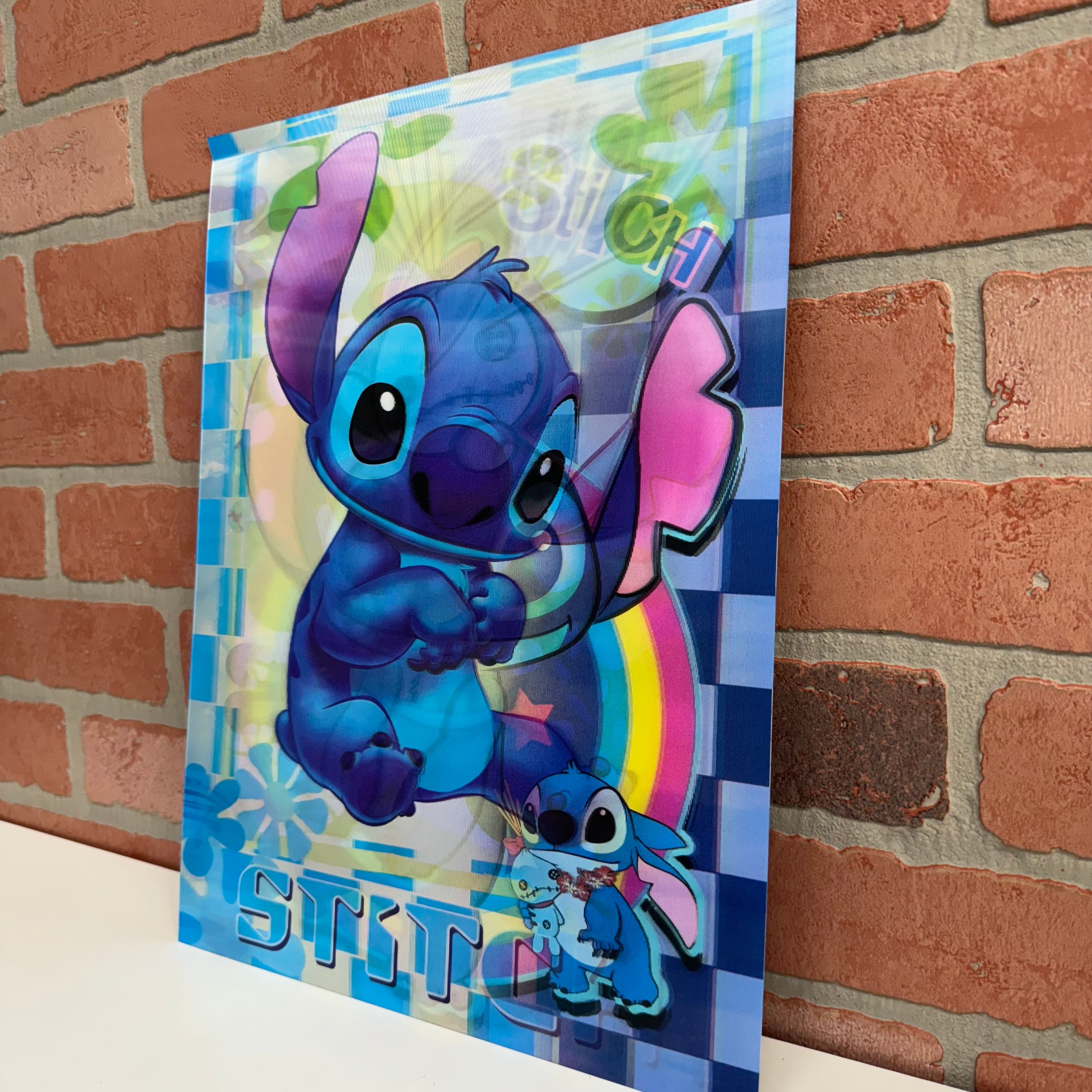 Pic - 3D Lilo And Stitch - 12 X 18-hotRAGS.com