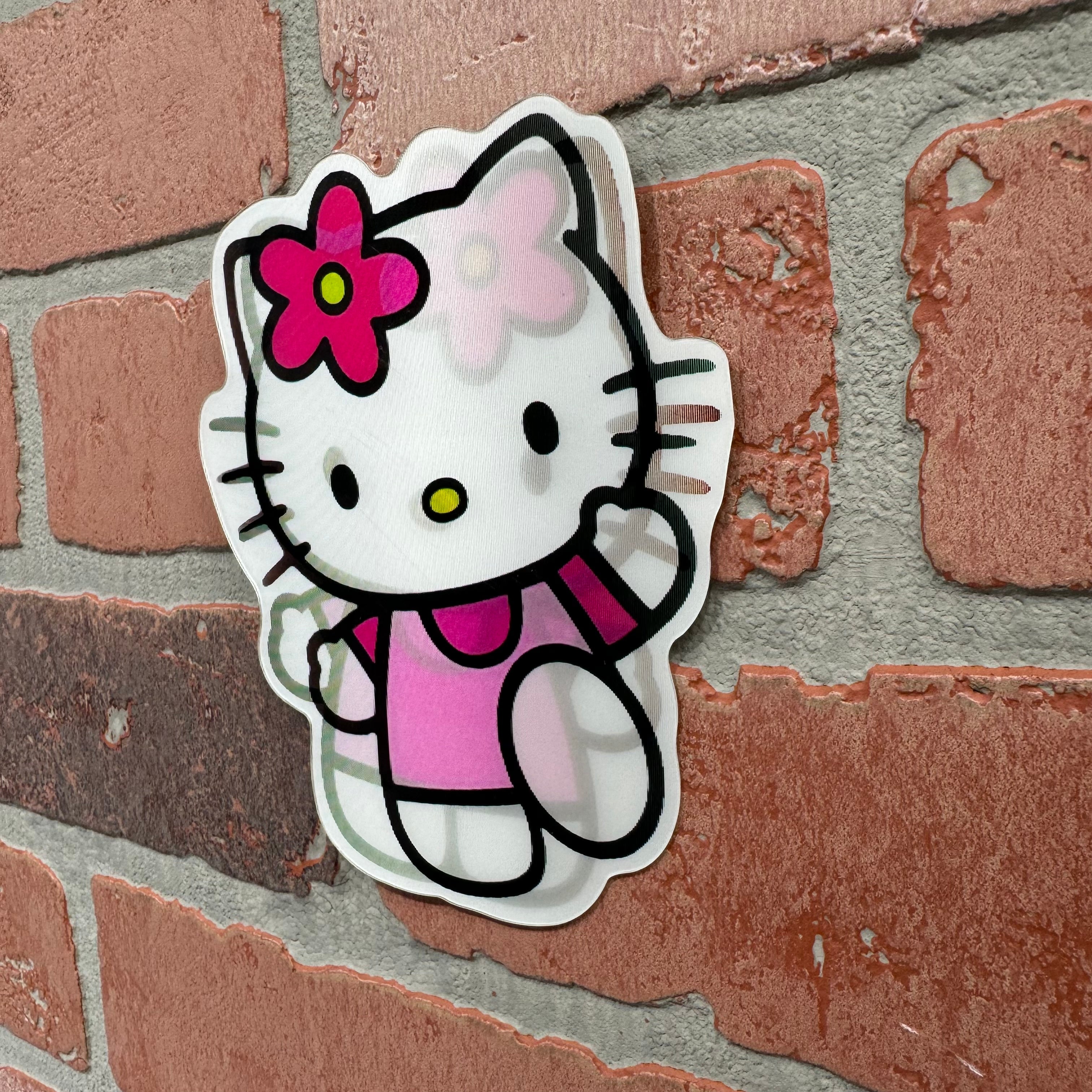 Sticker - 3D Hello Kitty Walking-hotRAGS.com