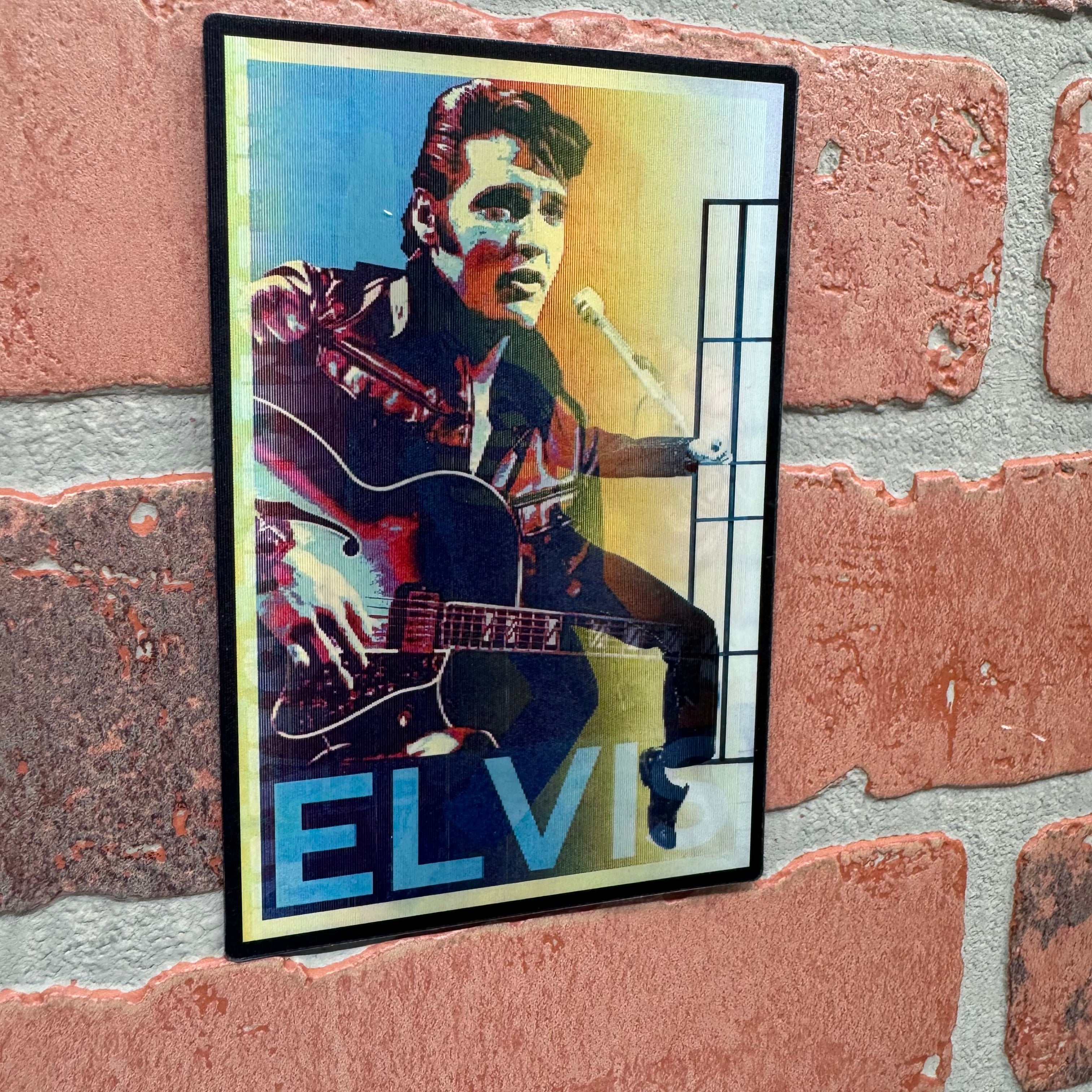 Sticker - 3D Elvis-hotRAGS.com