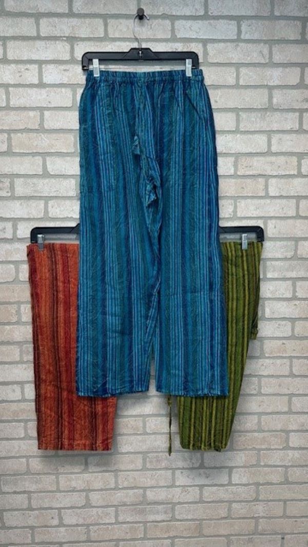 Pants - Cotton Stripes- Assorted-hotRAGS.com