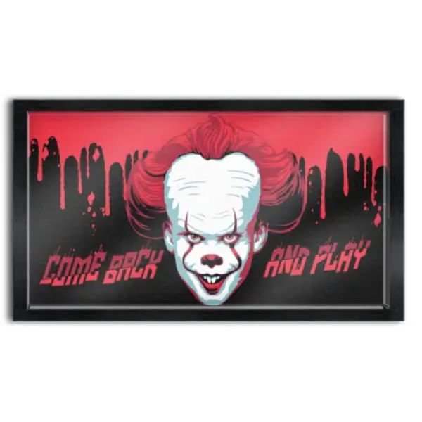 Wall Art - It - Come Back And Play - Framed Gel Coat - 10"x18"-hotRAGS.com