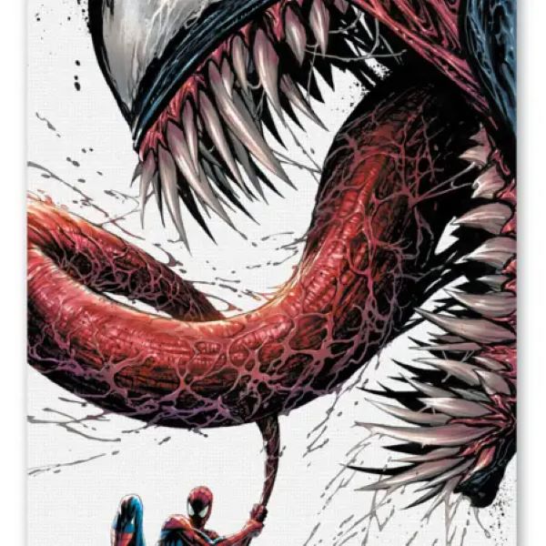 Wall Art - Venom Spiderman - Canvas - 16"-hotRAGS.com