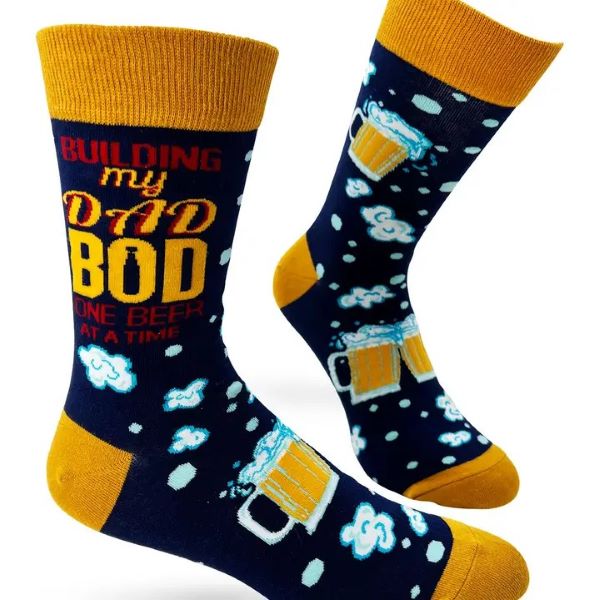 Socks - Building My Dad Bod One Beer At A Time-hotRAGS.com