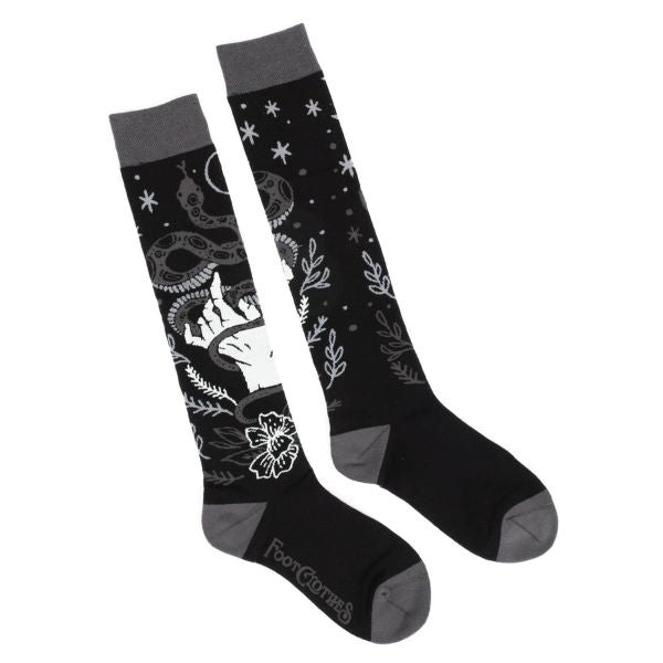 Socks - Serpentine Knee High Socks-hotRAGS.com