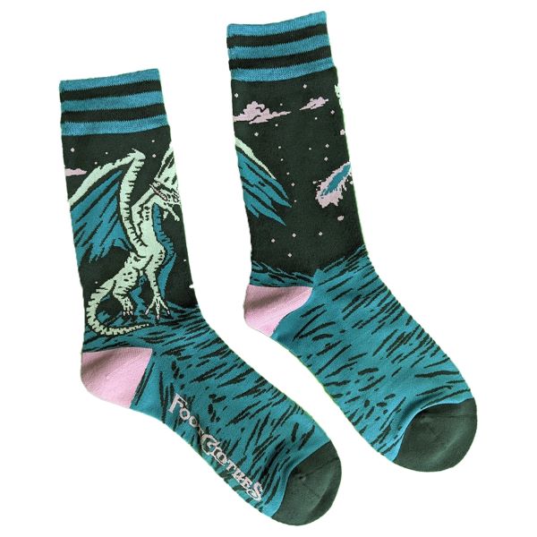 Socks - Evil AF Dragon-hotRAGS.com