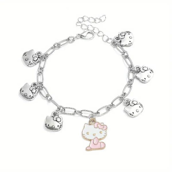 Bracelet - Hello Kitty Charms