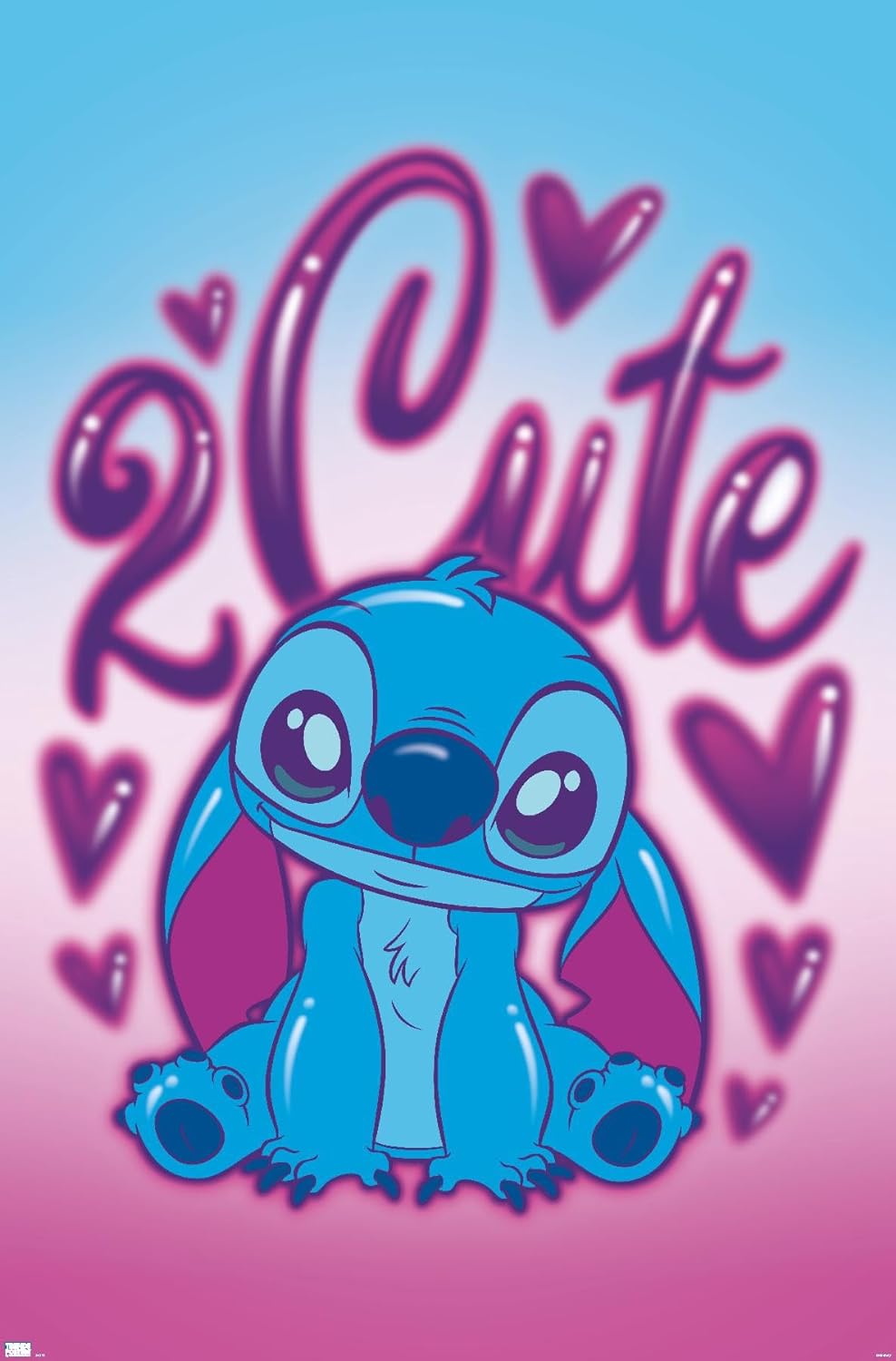 Poster - Lilo Stitch - 2 Cute-hotRAGS.com