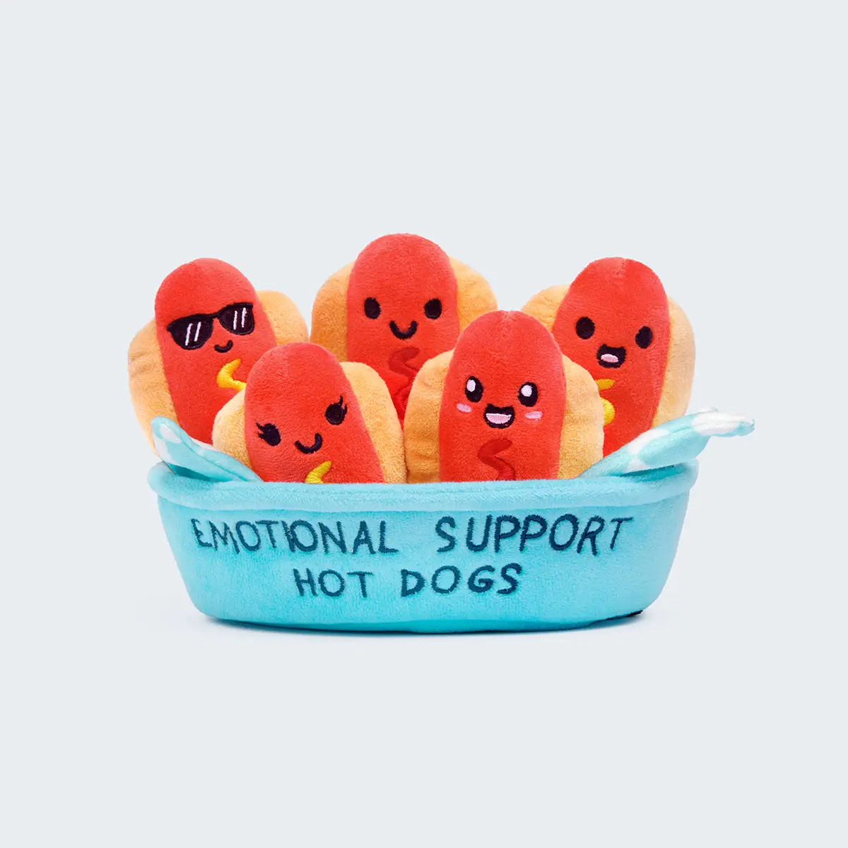 Plush - Emotional Support Hot Dogs-hotRAGS.com