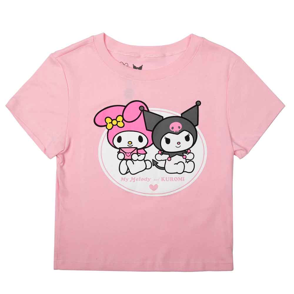 Jr T Shirt - My Melody Kuromi-hotRAGS.com